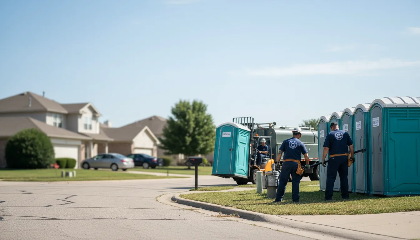 Porta Potty Rental in Hartstown, PA near me